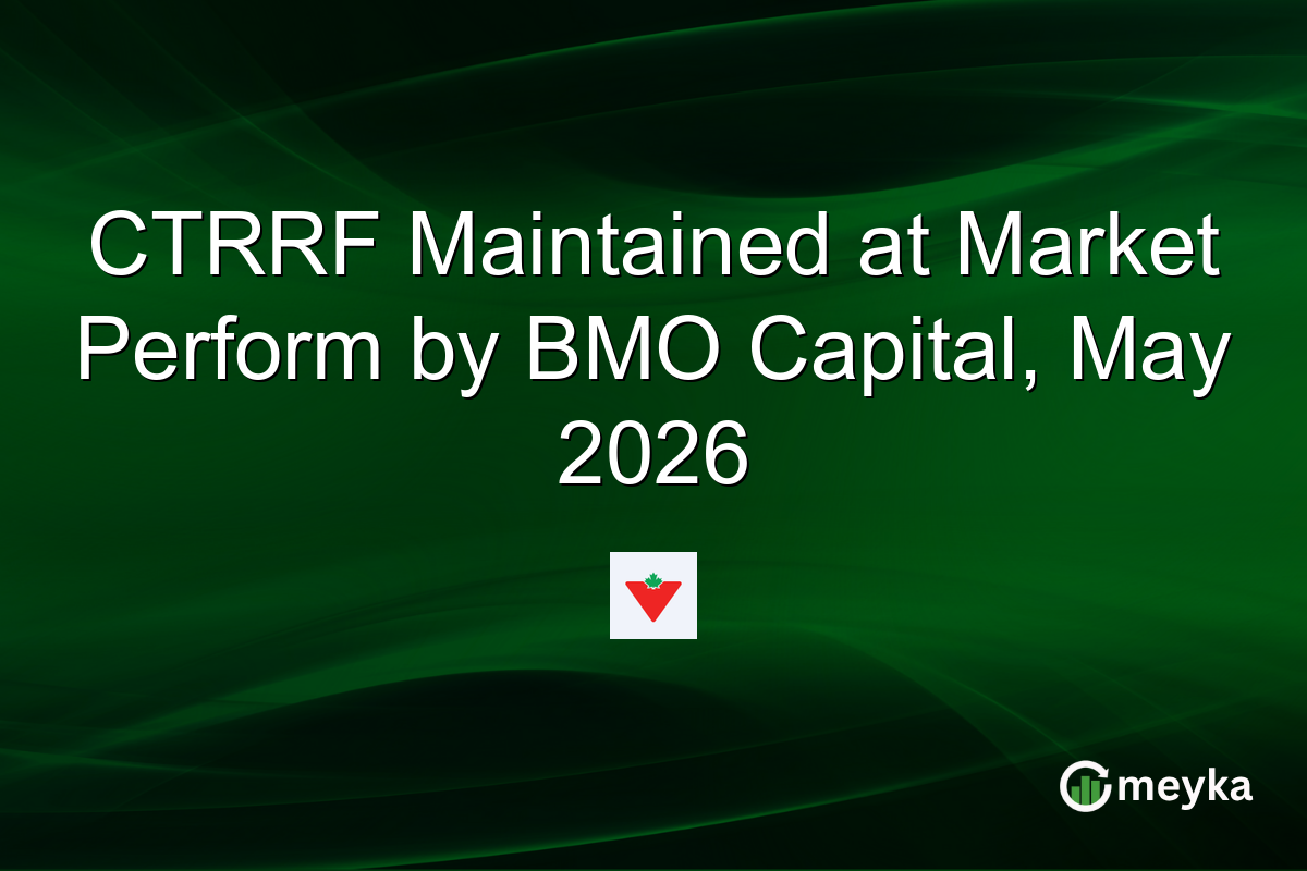 CTRRF Maintained at Market Perform by BMO Capital, May 2026