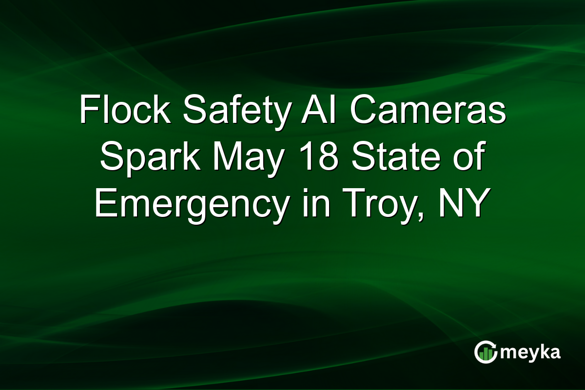 Flock Safety AI Cameras Spark May 18 State of Emergency in Troy, NY