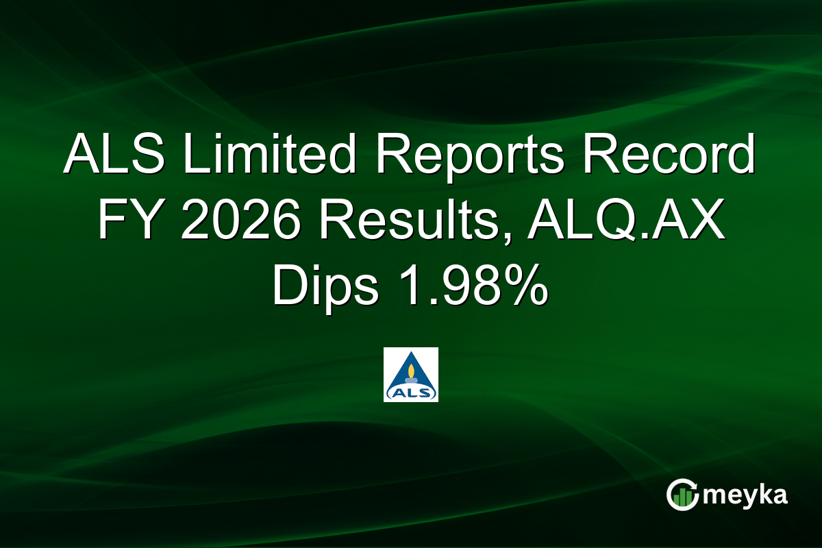 ALS Limited Reports Record FY 2026 Results, ALQ.AX Dips 1.98%