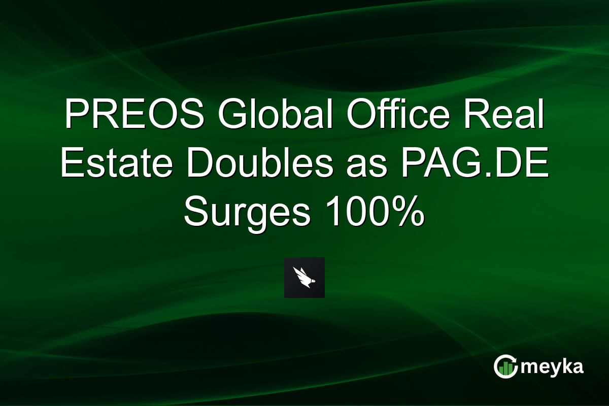 PREOS Global Office Real Estate Doubles as PAG.DE Surges 100%