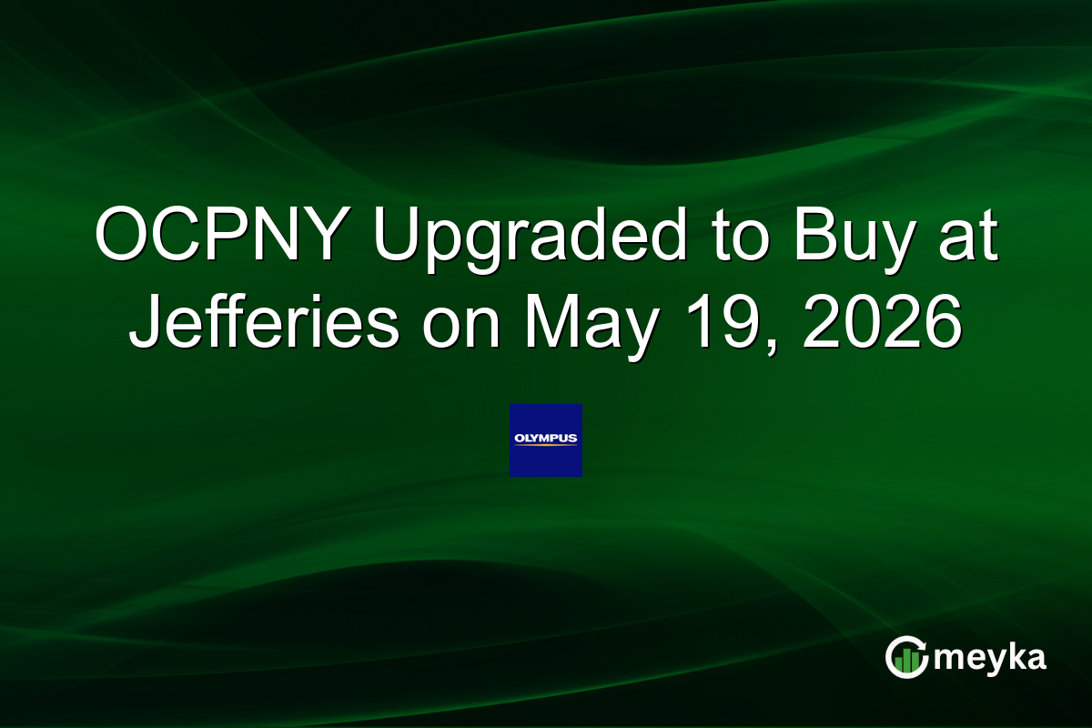 OCPNY Upgraded to Buy at Jefferies on May 19, 2026