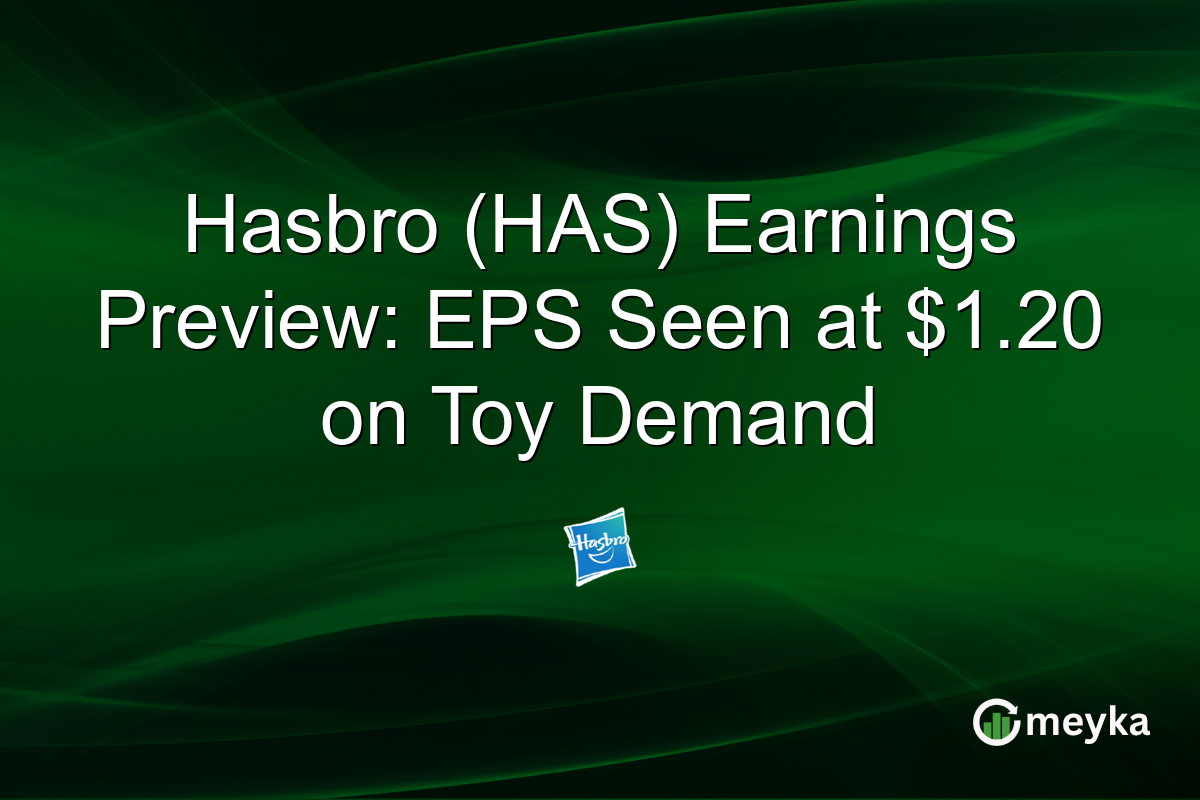 Hasbro (HAS) Earnings Preview: EPS Seen at $1.20 on Q2 2026 Report