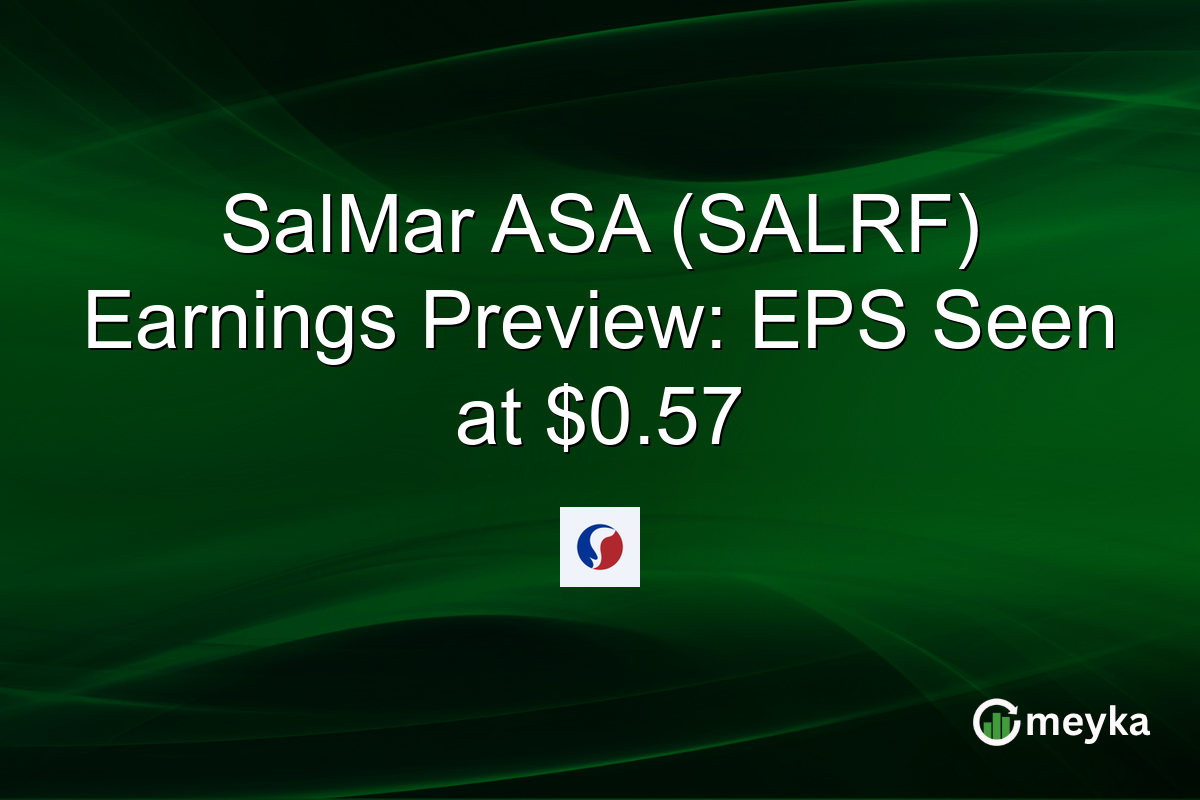 SalMar ASA (SALRF) Earnings Preview: EPS Seen at $0.57 on Salmon Demand