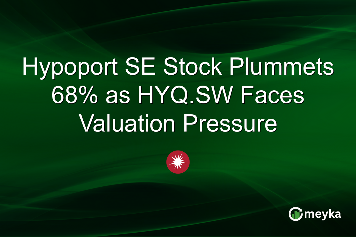Hypoport SE Stock Plummets 68% as HYQ.SW Faces Valuation Pressure