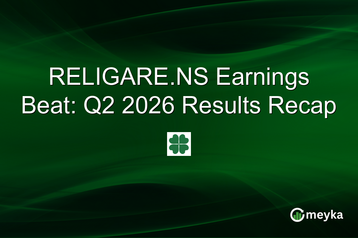 RELIGARE.NS Earnings Beat: Q2 2026 Results Recap