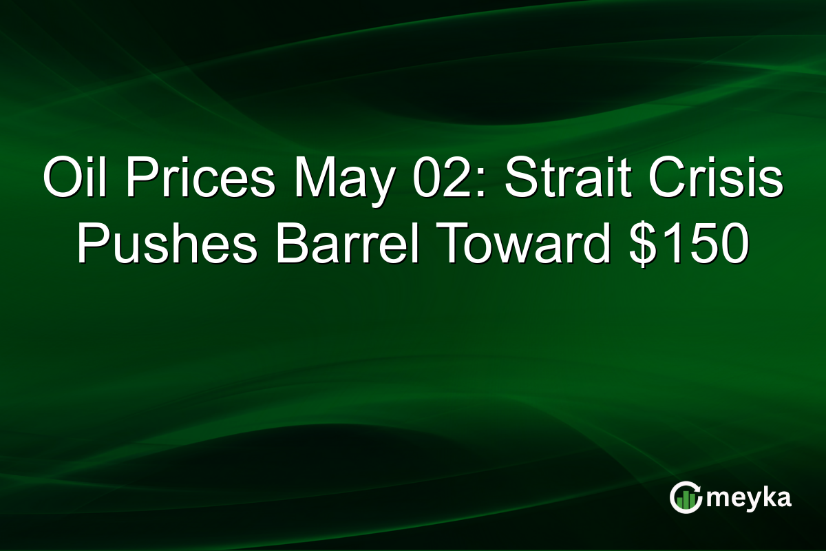 Oil Prices May 02: Strait Crisis Pushes Barrel Toward $150