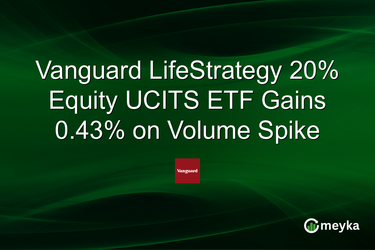 Vanguard LifeStrategy 20% Equity UCITS ETF Gains 0.43% on Volume Spike