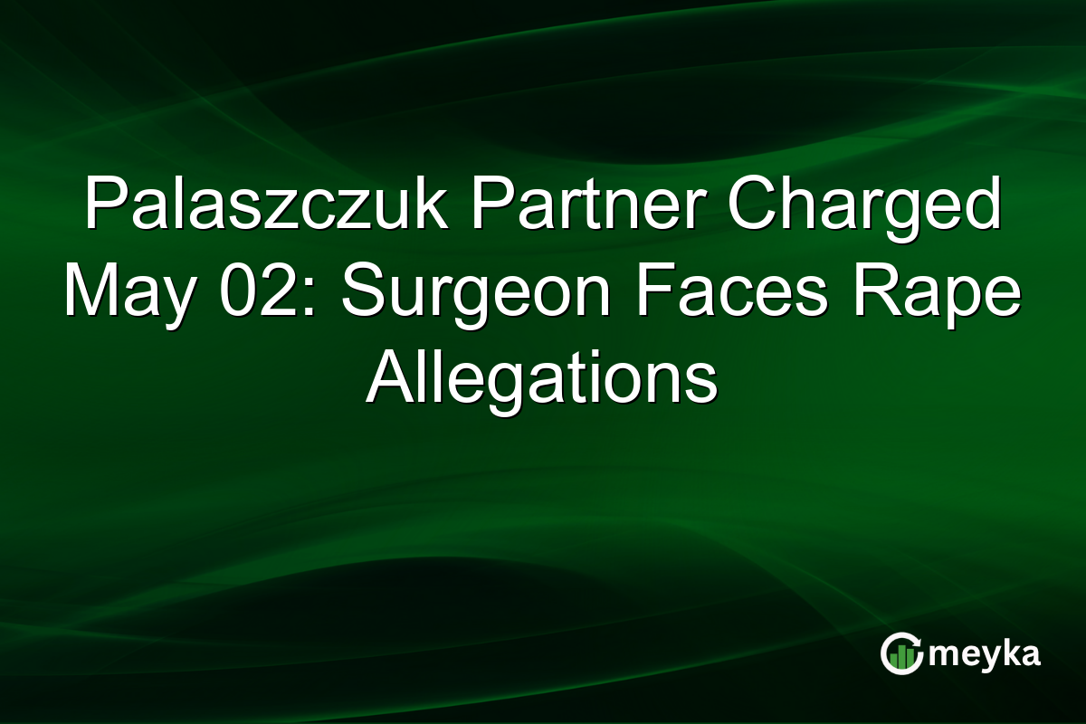 Palaszczuk Partner Charged May 02: Surgeon Faces Rape Allegations