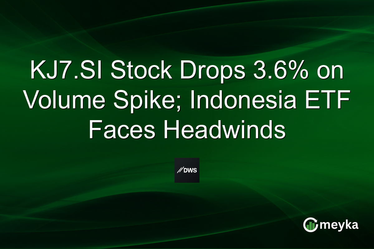 KJ7.SI Stock Drops 3.6% on Volume Spike; Indonesia ETF Faces Headwinds