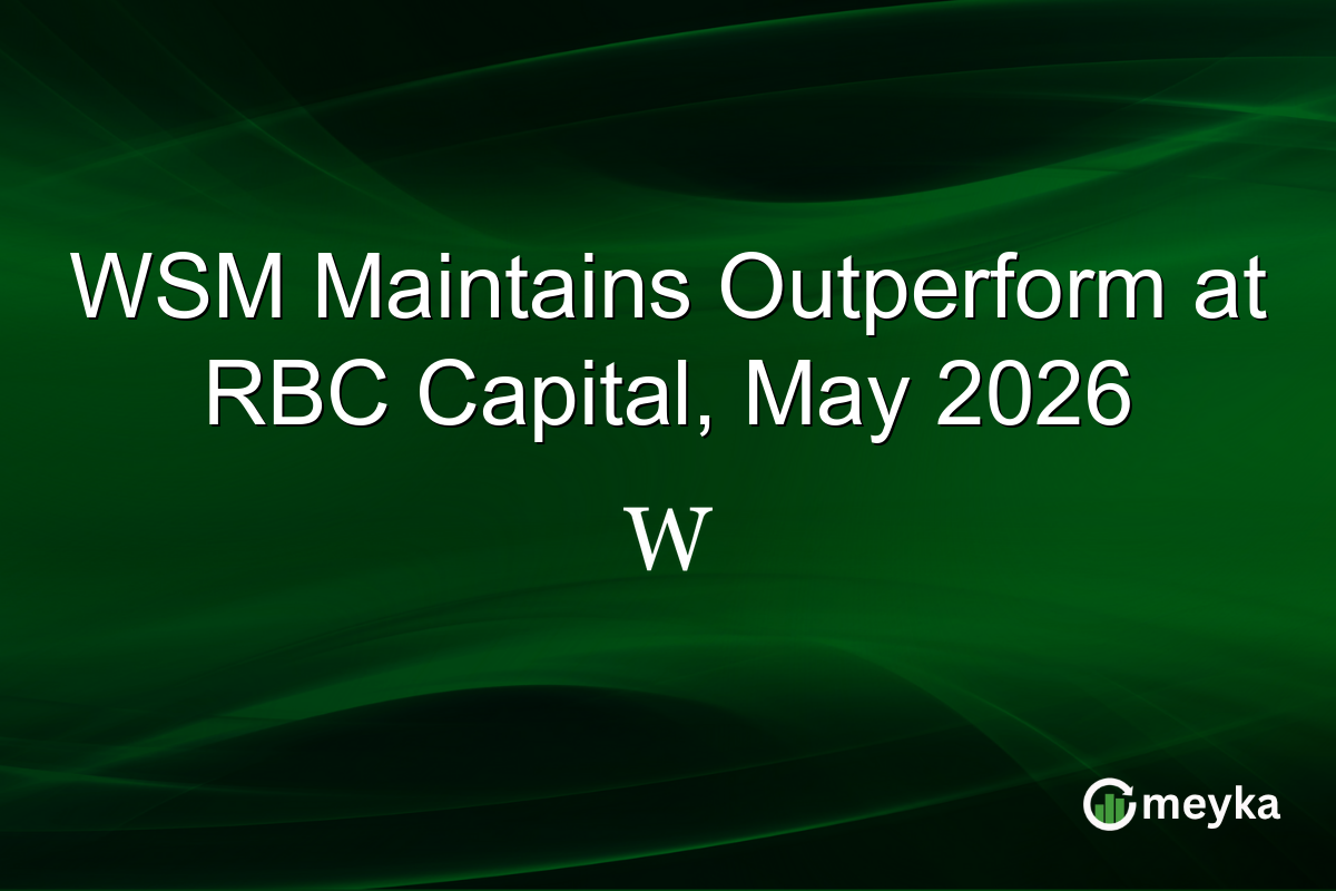 WSM Maintains Outperform at RBC Capital, May 2026