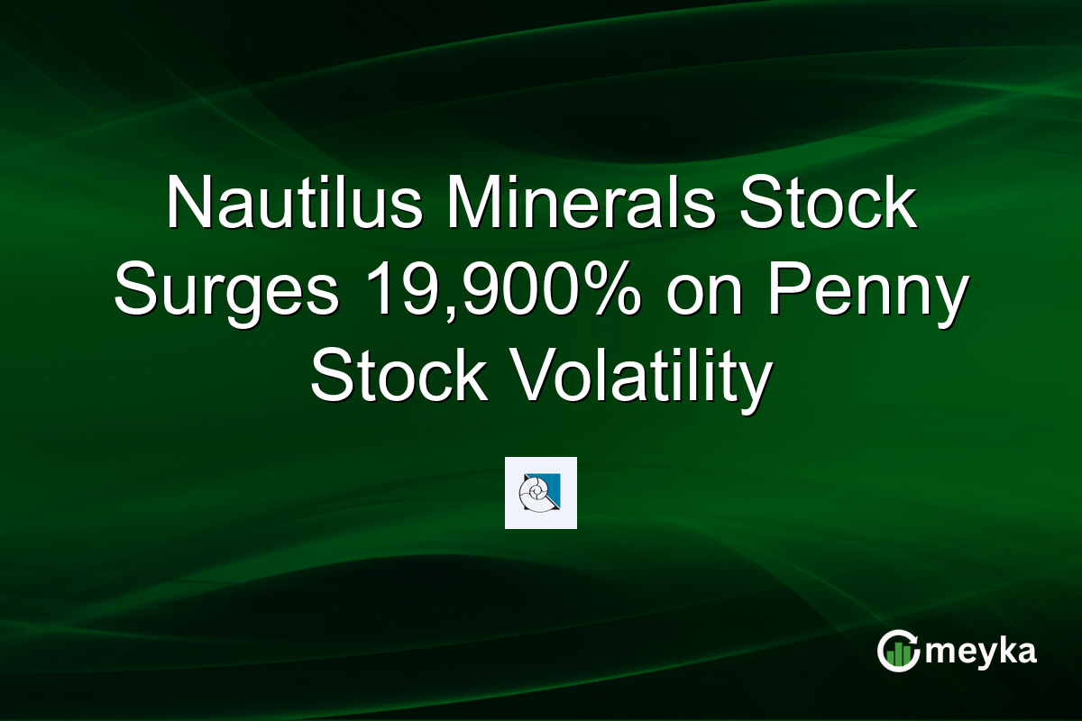 Nautilus Minerals Stock Surges 19,900% on Penny Stock Volatility