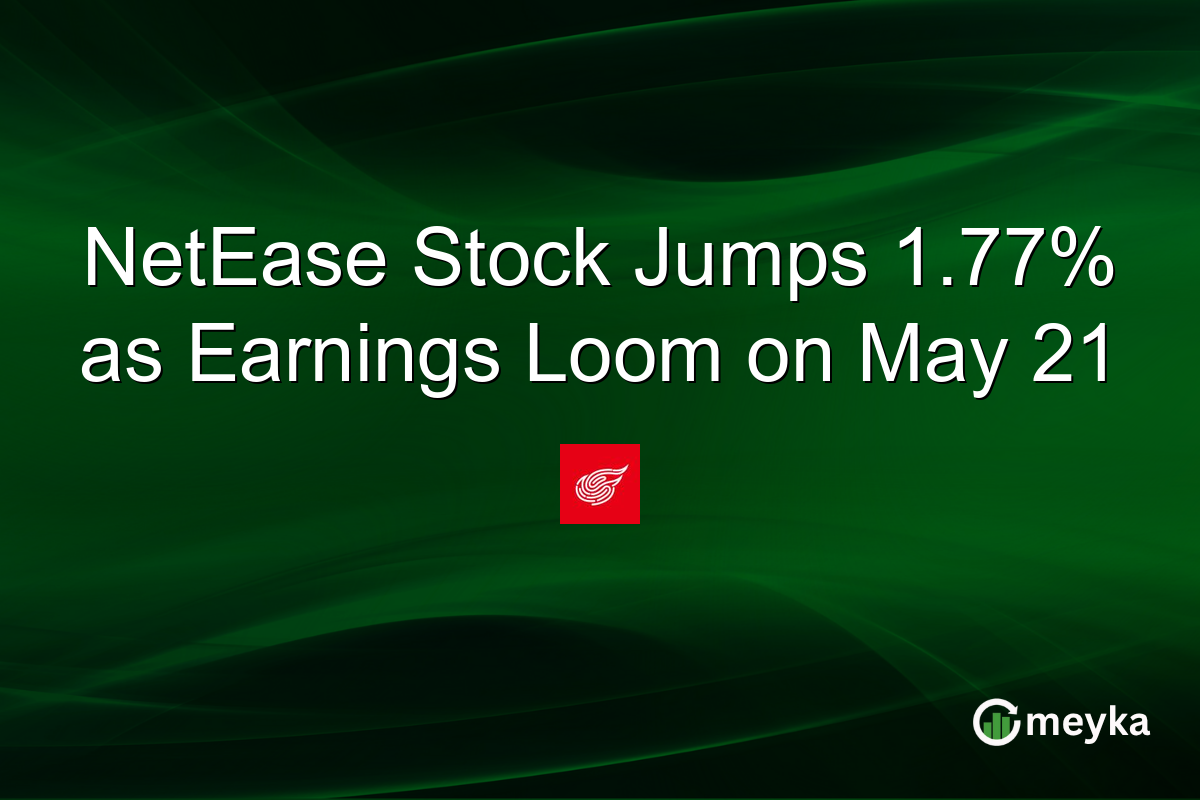 NetEase Stock Jumps 1.77% as Earnings Loom on May 21