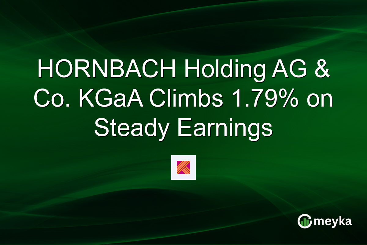 HORNBACH Holding AG & Co. KGaA Climbs 1.79% on Steady Earnings