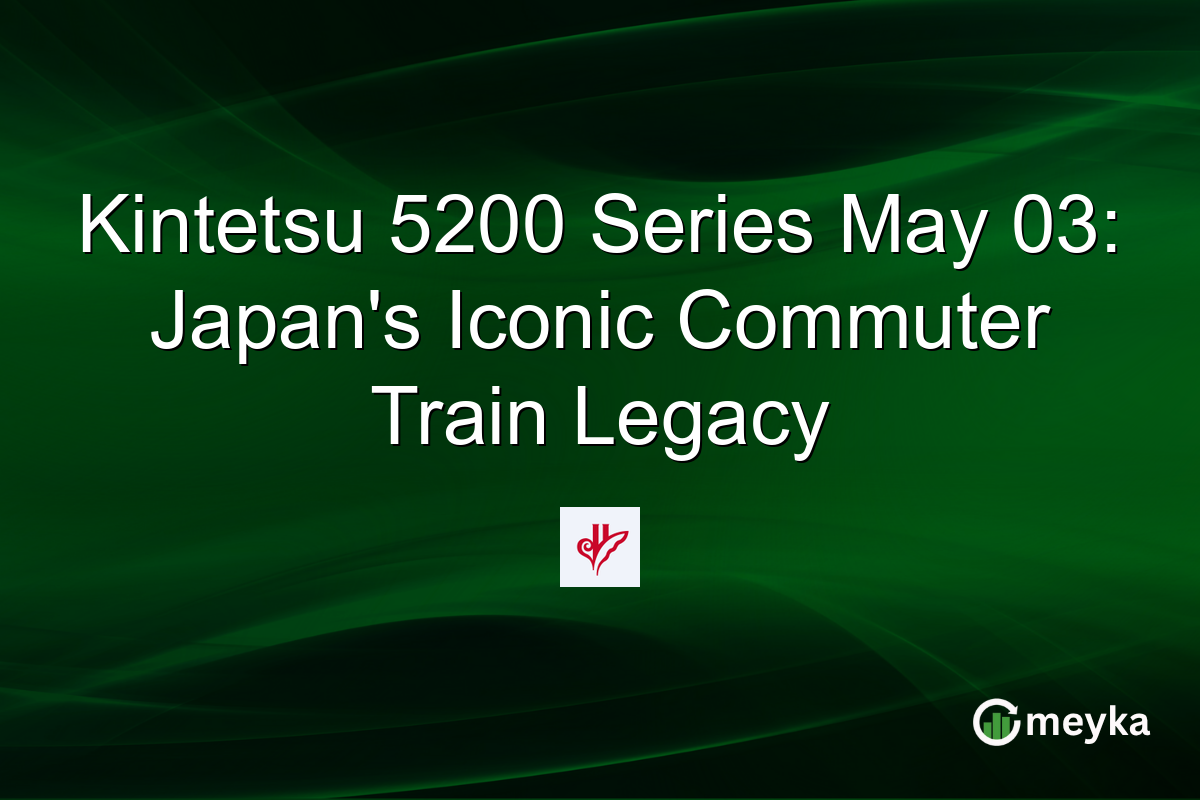 Kintetsu 5200 Series May 03: Japan’s Iconic Commuter Train Legacy