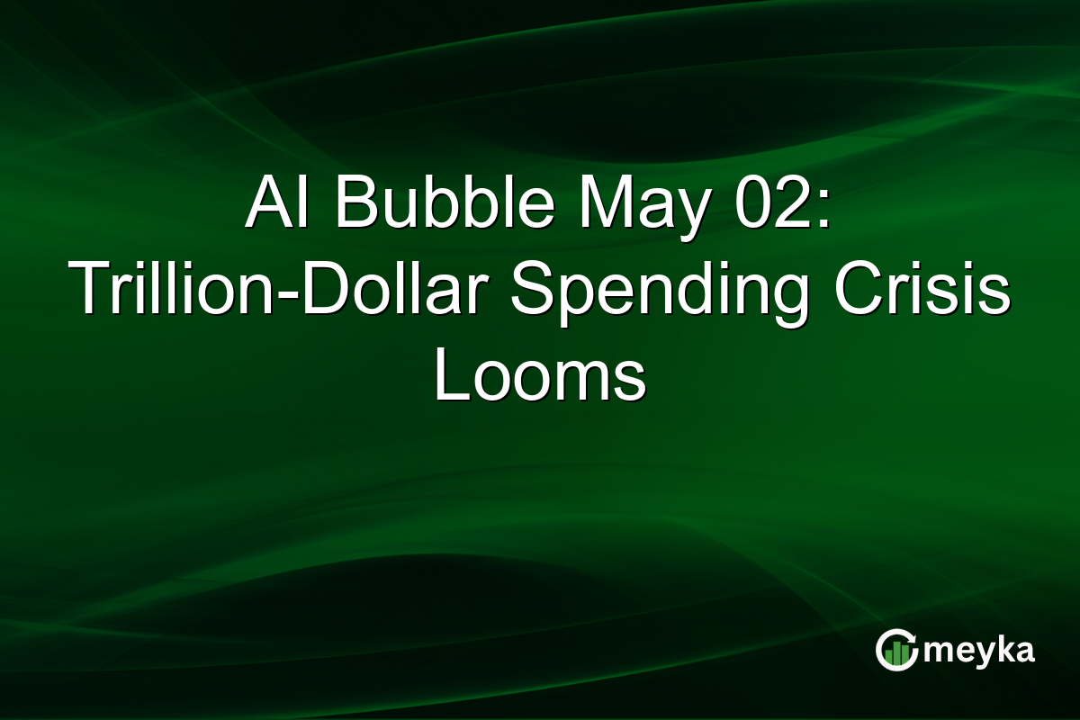 AI Bubble May 02: Trillion-Dollar Spending Crisis Looms