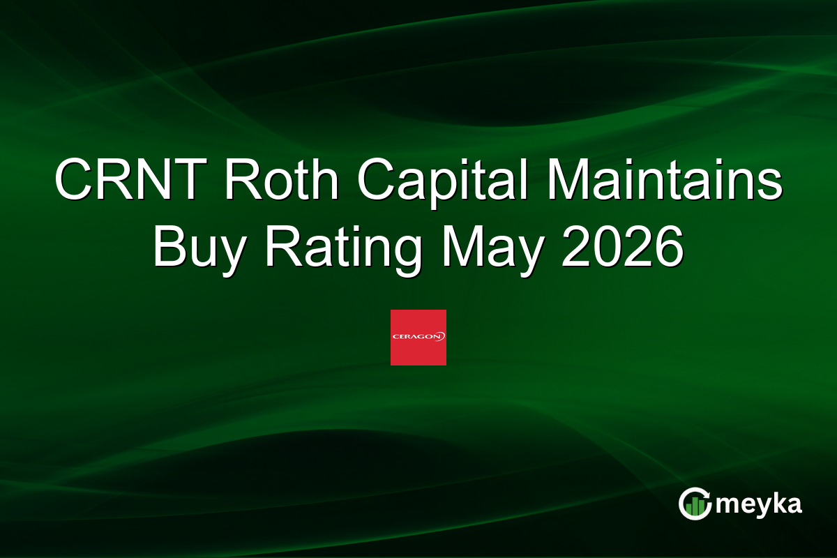 CRNT Roth Capital Maintains Buy Rating May 2026