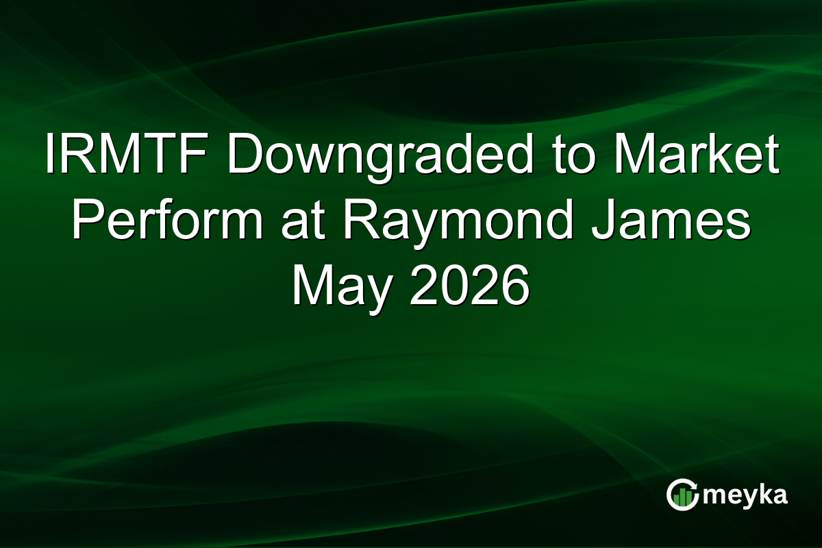 IRMTF Downgraded to Market Perform at Raymond James May 2026