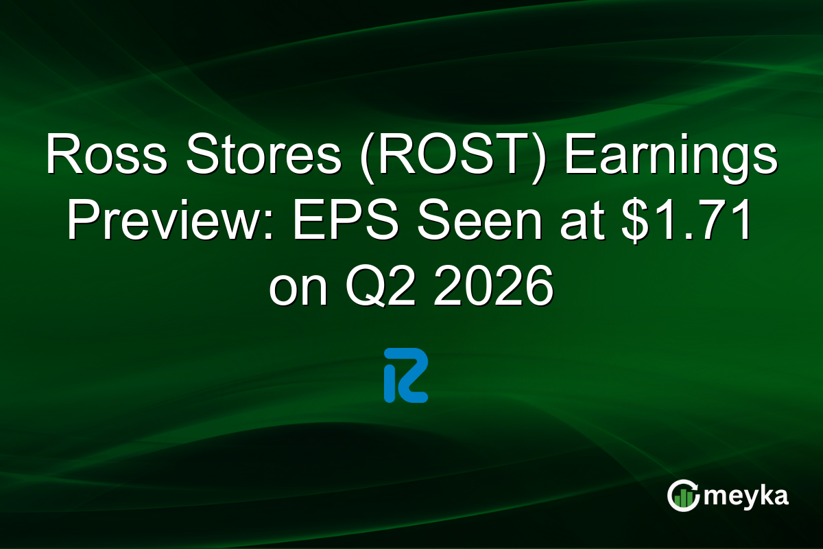 Ross Stores (ROST) Earnings Preview: EPS Seen at $1.71 on Q2 2026