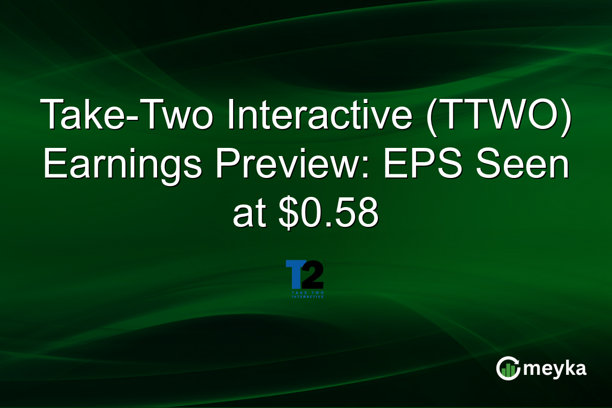 Take-Two Interactive (TTWO) Earnings Preview: EPS Seen at $0.58