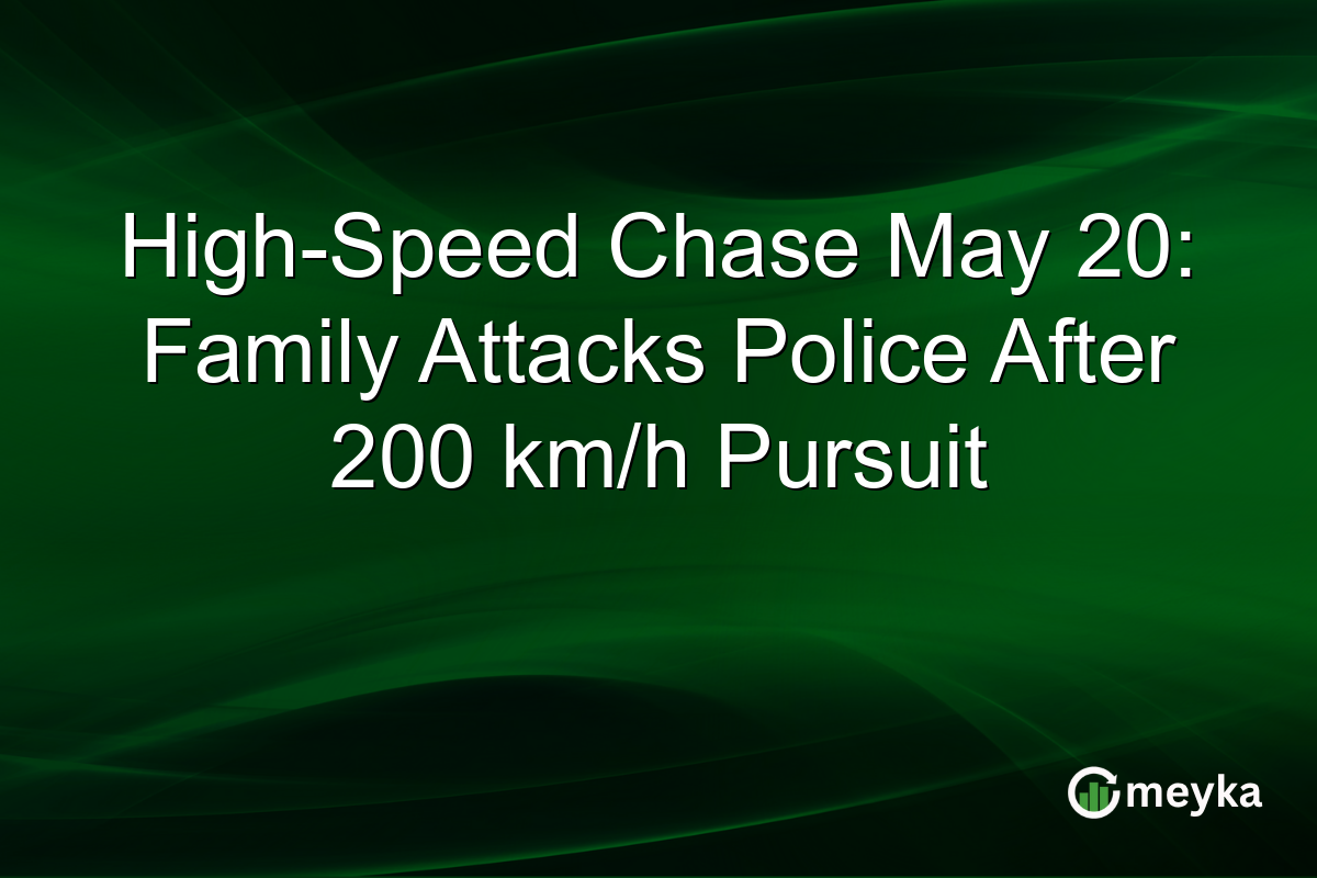 High-Speed Chase May 20: Family Attacks Police After 200 km/h Pursuit