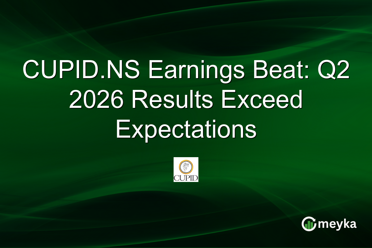 CUPID.NS Earnings Beat: Q2 2026 Results Exceed Expectations