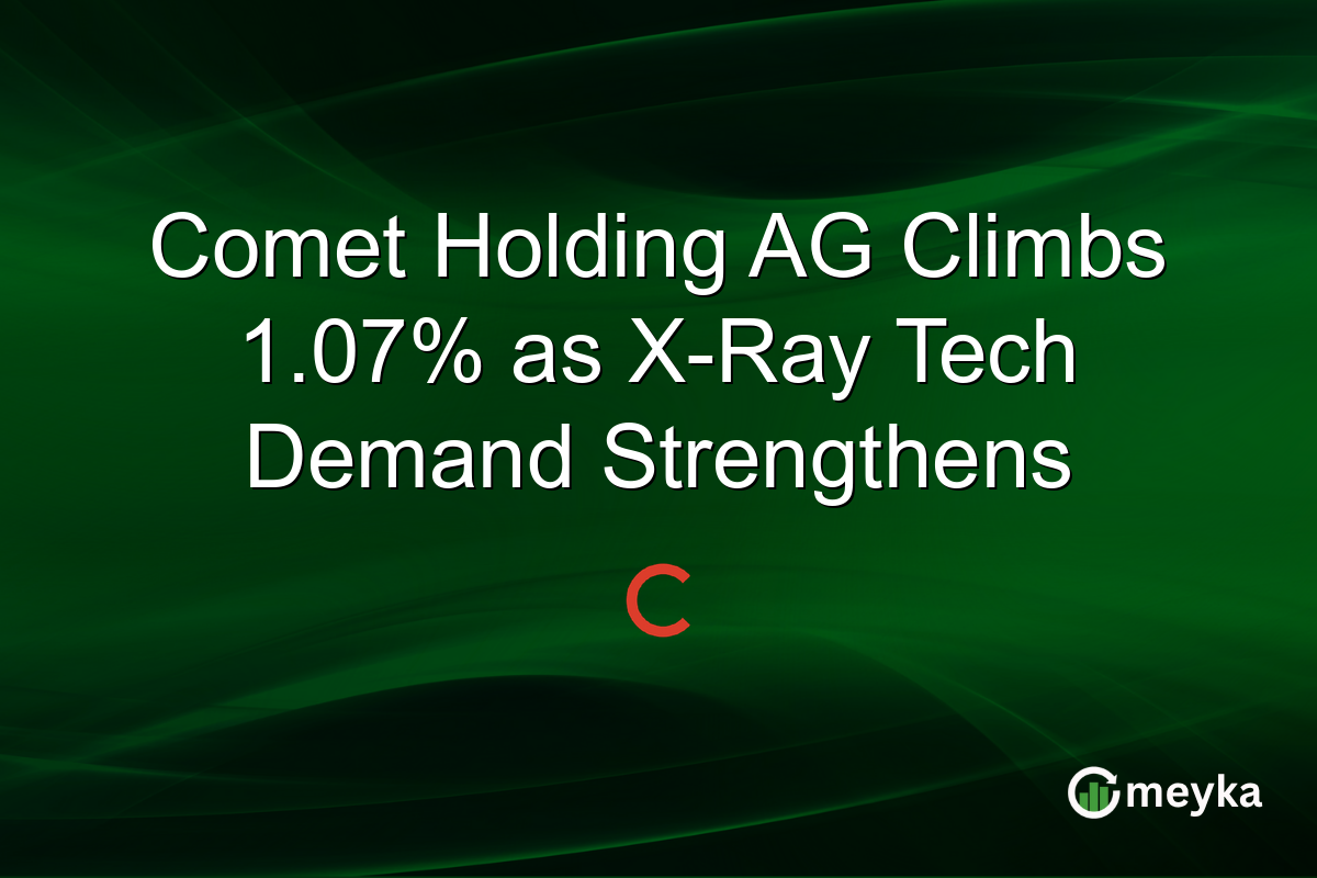 Comet Holding AG Climbs 1.07% as X-Ray Tech Demand Strengthens