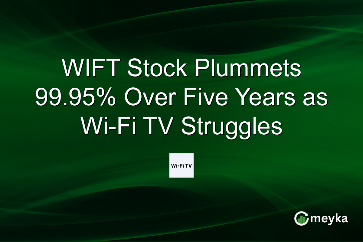 WIFT Stock Plummets 99.95% Over Five Years as Wi-Fi TV Struggles