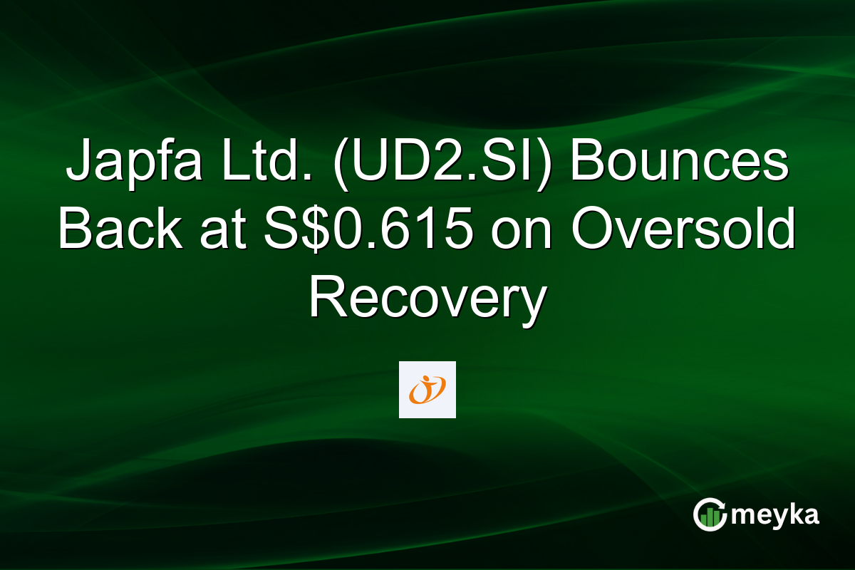 Japfa Ltd. (UD2.SI) Bounces Back at S$0.615 on Oversold Recovery