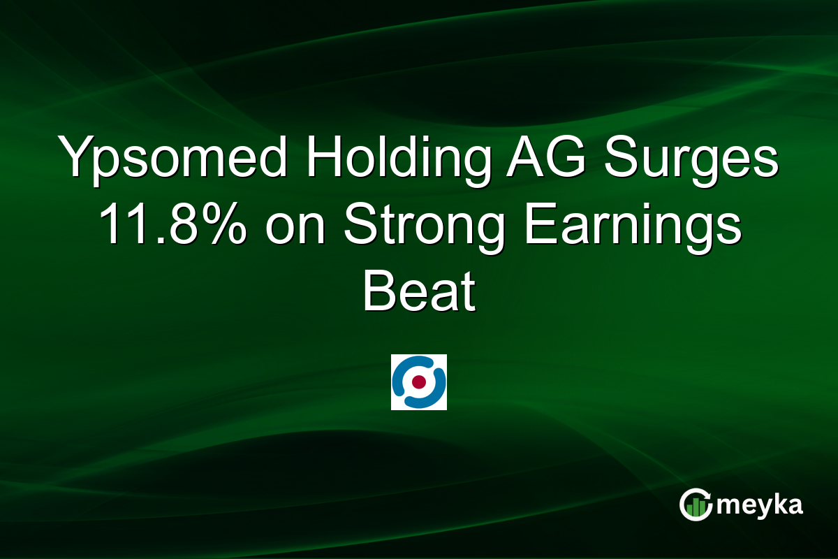 Ypsomed Holding AG Surges 11.8% on Strong Earnings Beat