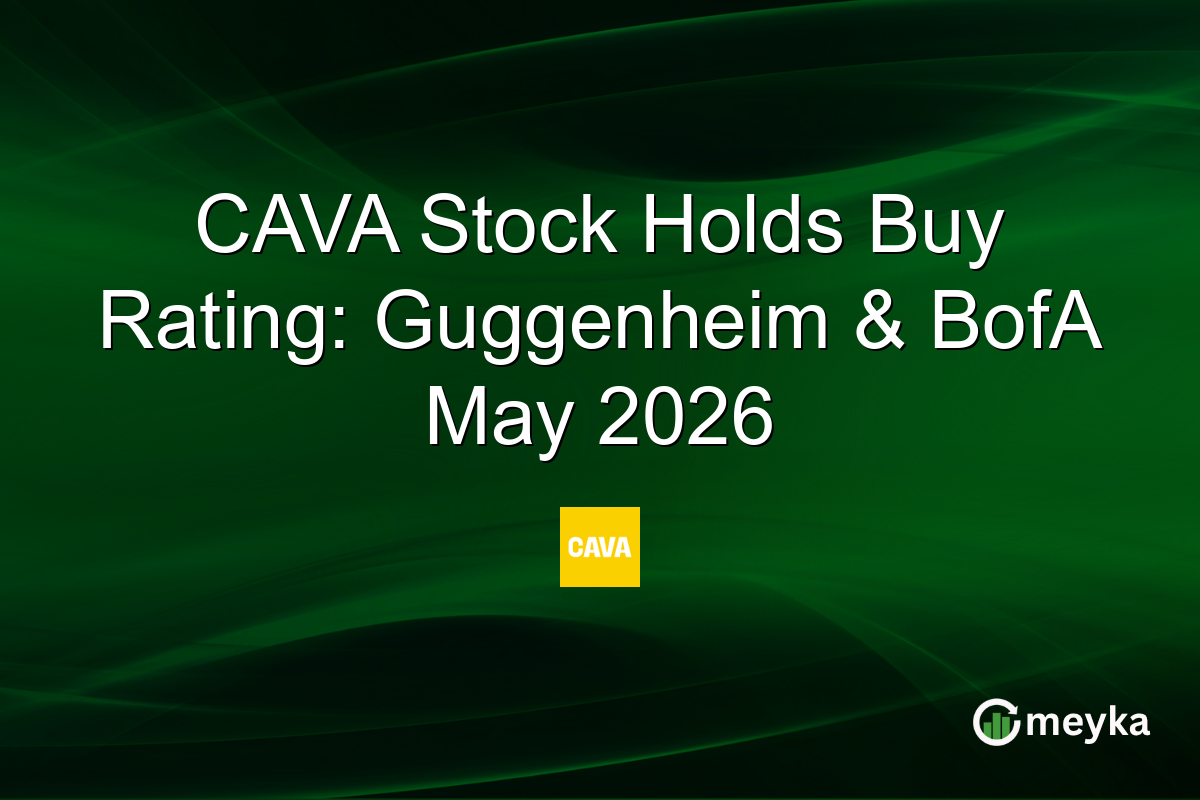 CAVA Stock Holds Buy Rating: Guggenheim & BofA May 2026