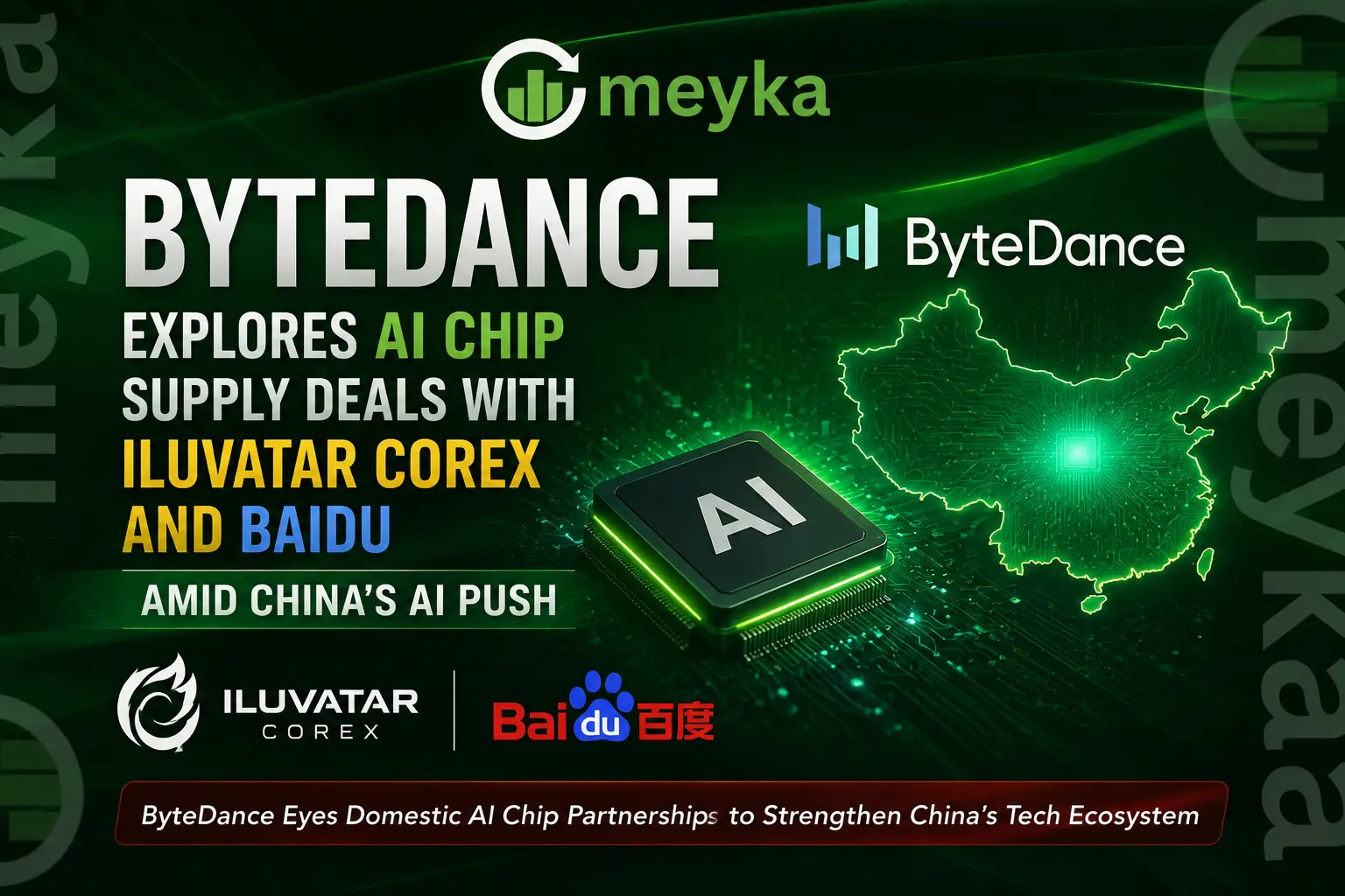 ByteDance Explores AI Chip Supply Deals With Iluvatar CoreX and Baidu Amid China’s AI Push