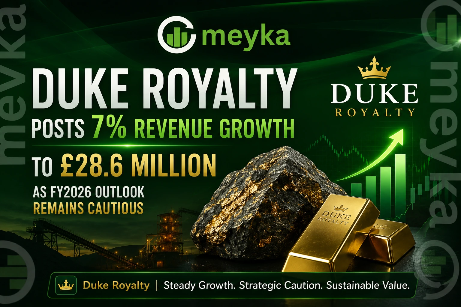 Duke Royalty Posts 7% Revenue Growth to £28.6 Million as FY2026 Outlook Remains Cautious
