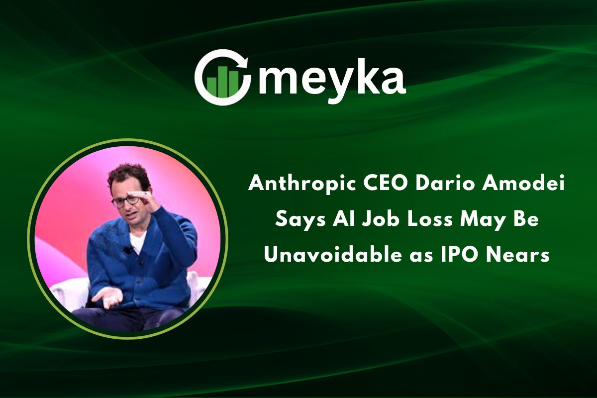 Anthropic CEO Dario Amodei Says AI Job Loss May Be Unavoidable as IPO Nears