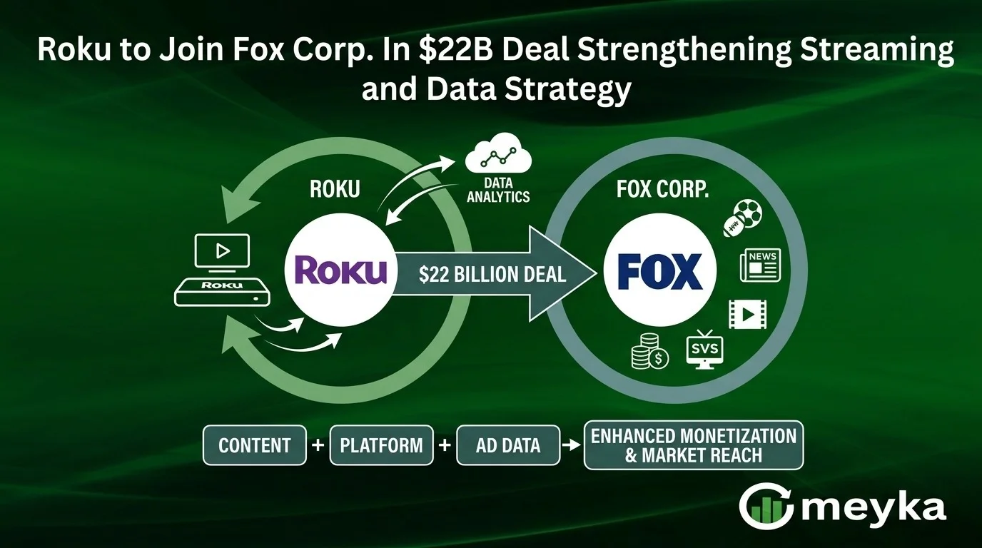 Roku to Join Fox Corp. in $22B Deal Strengthening Streaming and Data Strategy