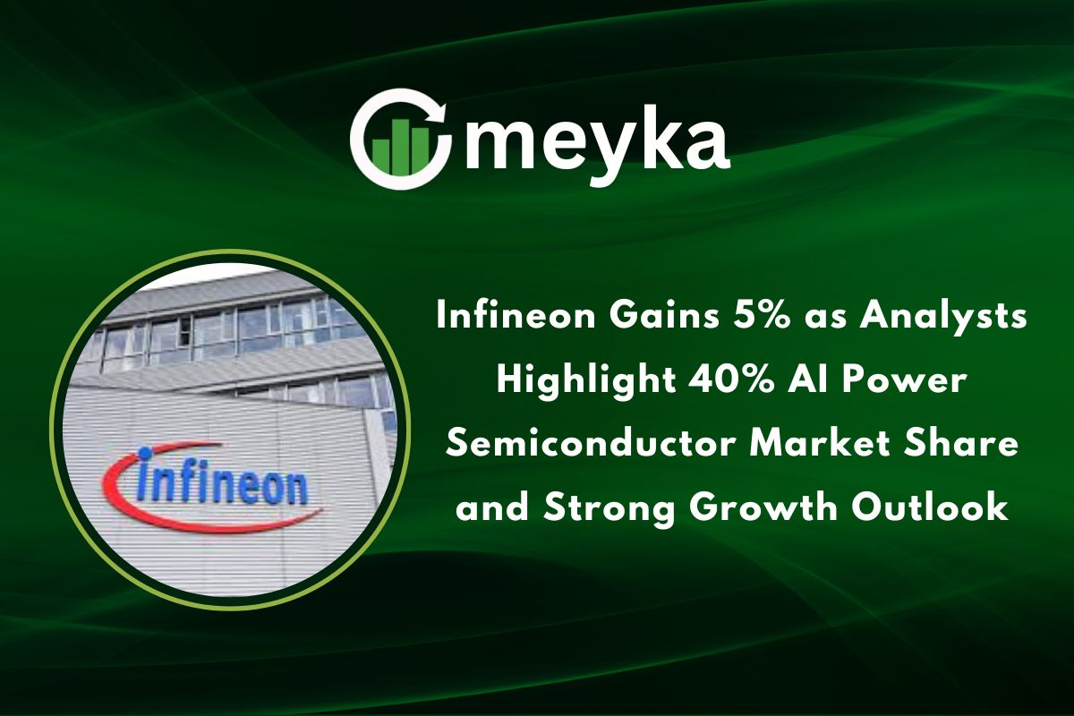 Infineon Gains 5% as Analysts Highlight 40% AI Power Semiconductor Market Share and Strong Growth Outlook
