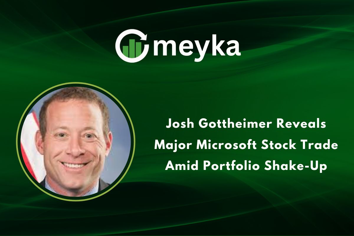 Josh Gottheimer Reveals Major Microsoft Stock Trade Amid Portfolio Shake-Up