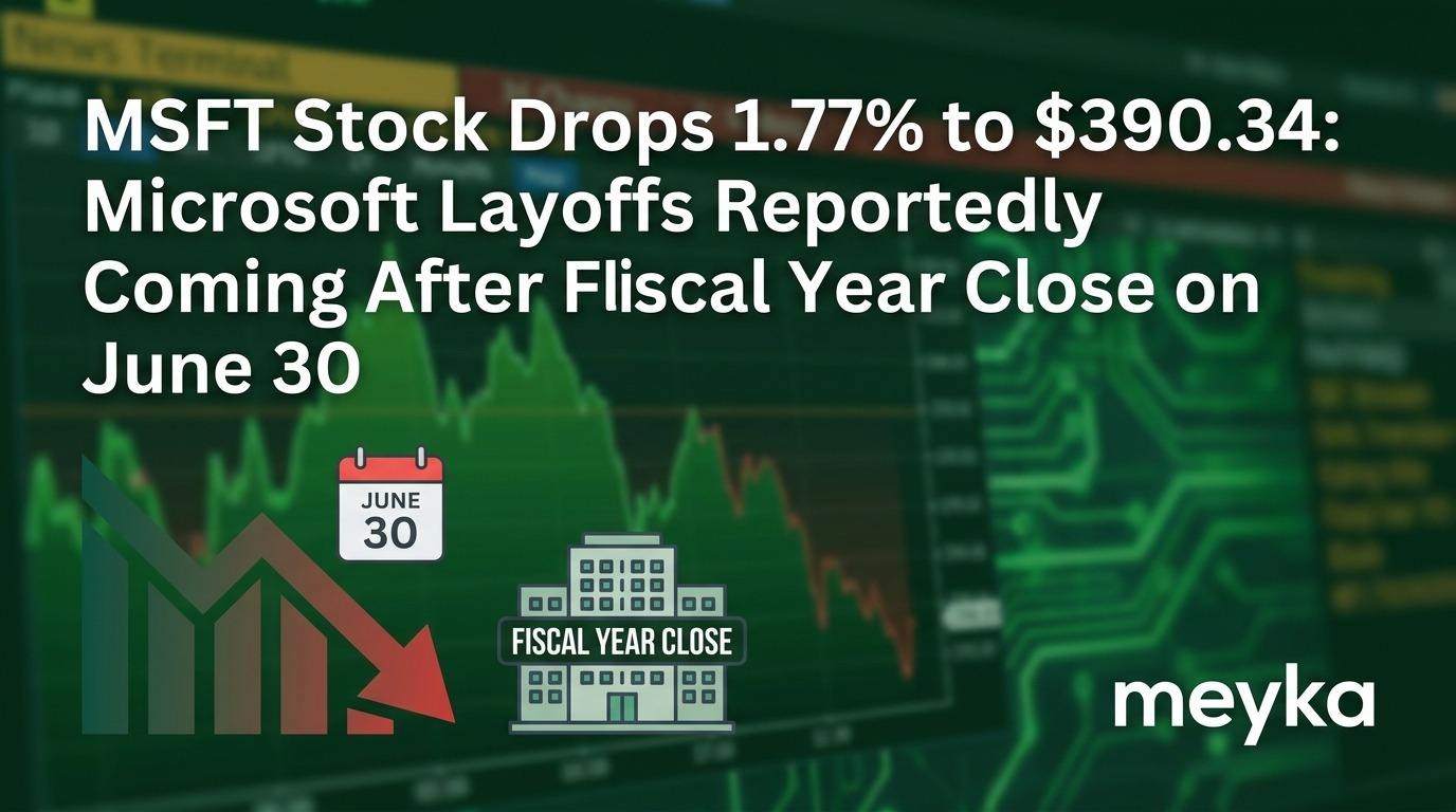 MSFT Stock Pressured as Xbox Layoffs Loom After June 30 Fiscal Close — But the Cloud Business Tells a Very Different Story