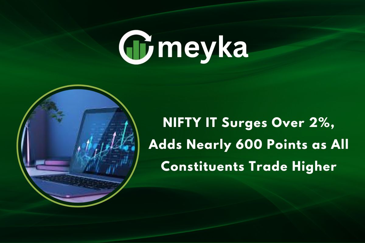 NIFTY IT Surges Over 2%, Adds Nearly 600 Points as All Constituents Trade Higher