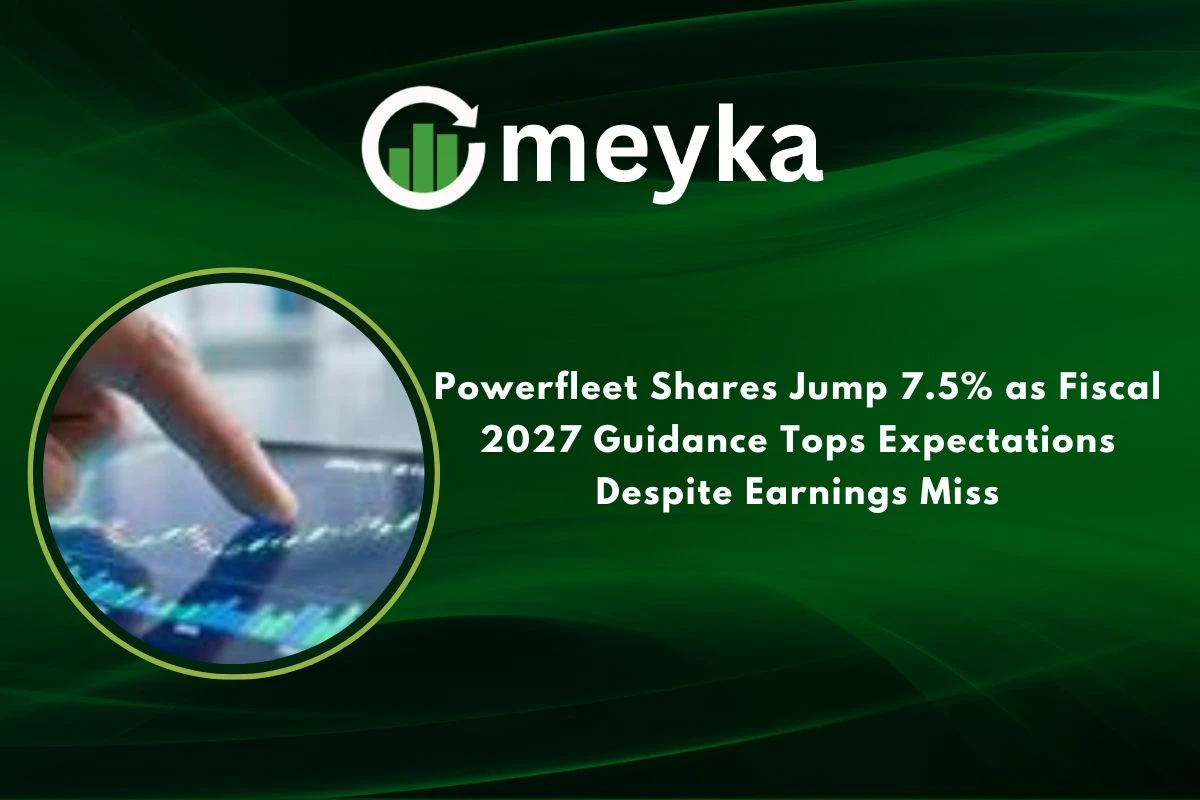 Powerfleet Shares Jump 7.5% as Fiscal 2027 Guidance Tops Expectations Despite Earnings Miss 
