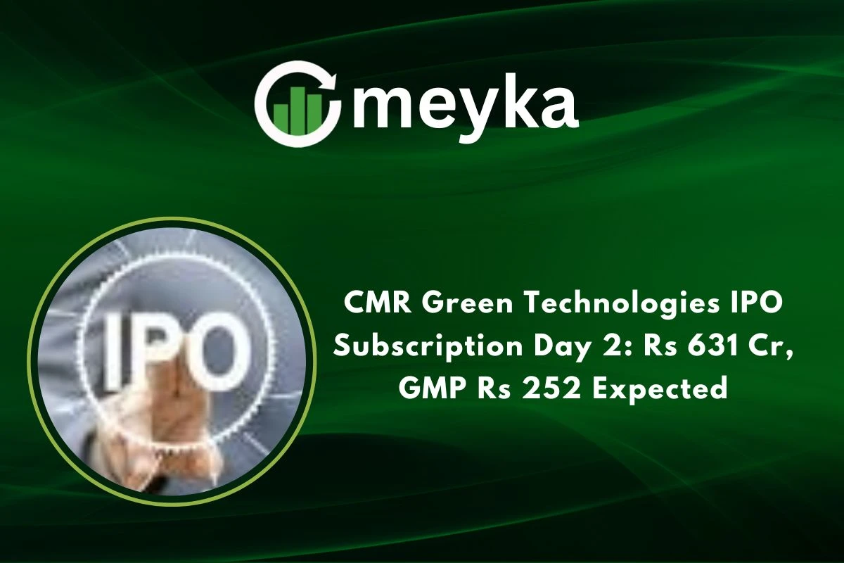 CMR Green Technologies IPO Subscription Day 2: Rs 631 Cr, GMP Rs 252 Expected 