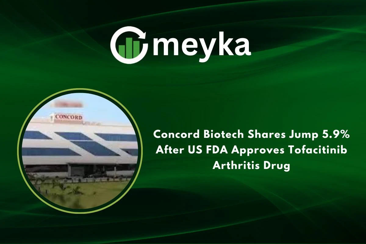 Concord Biotech Shares Jump 5.9% After US FDA Approves Tofacitinib Arthritis Drug