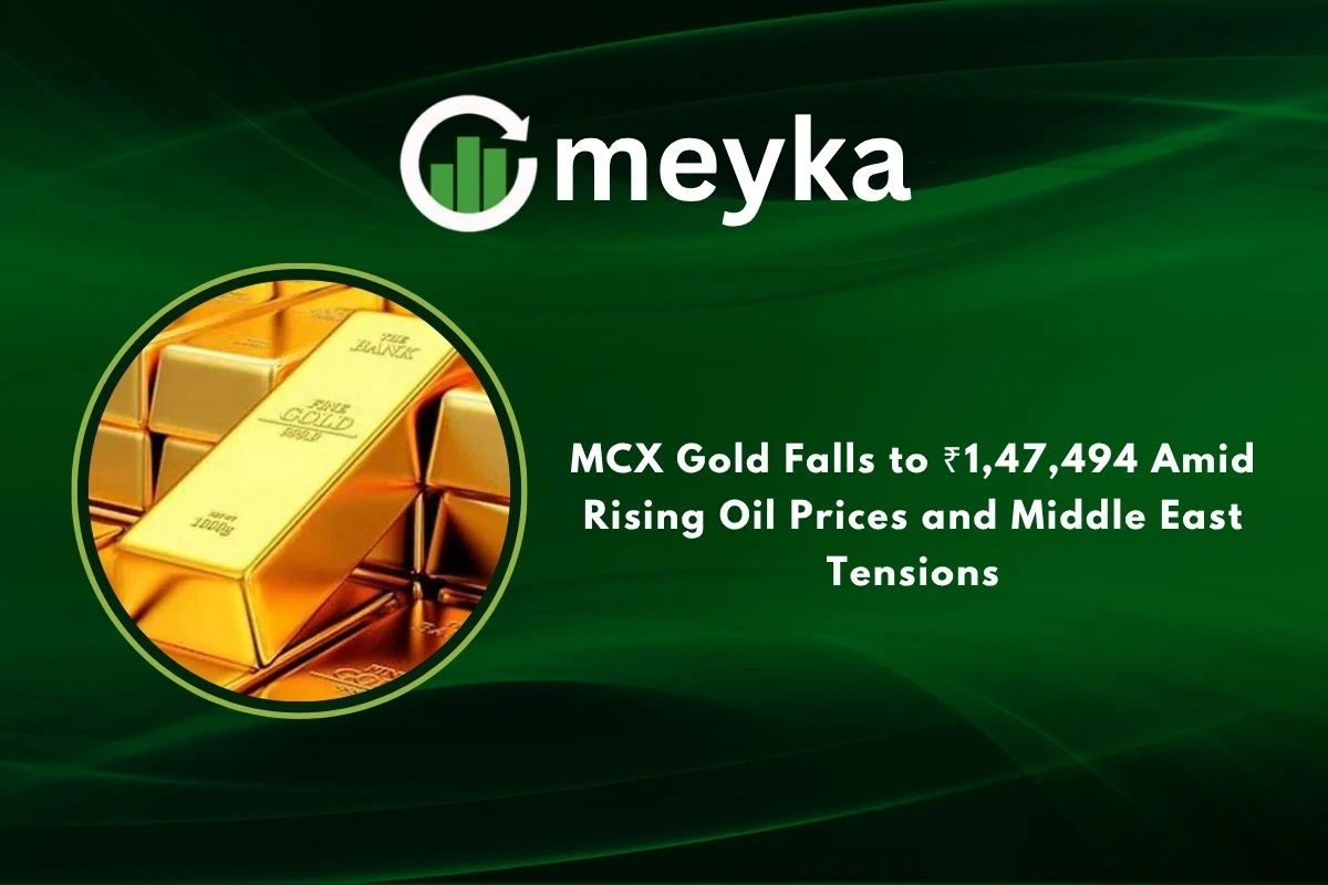 MCX Gold Falls to ₹1,47,494 Amid Rising Oil Prices and Middle East Tensions