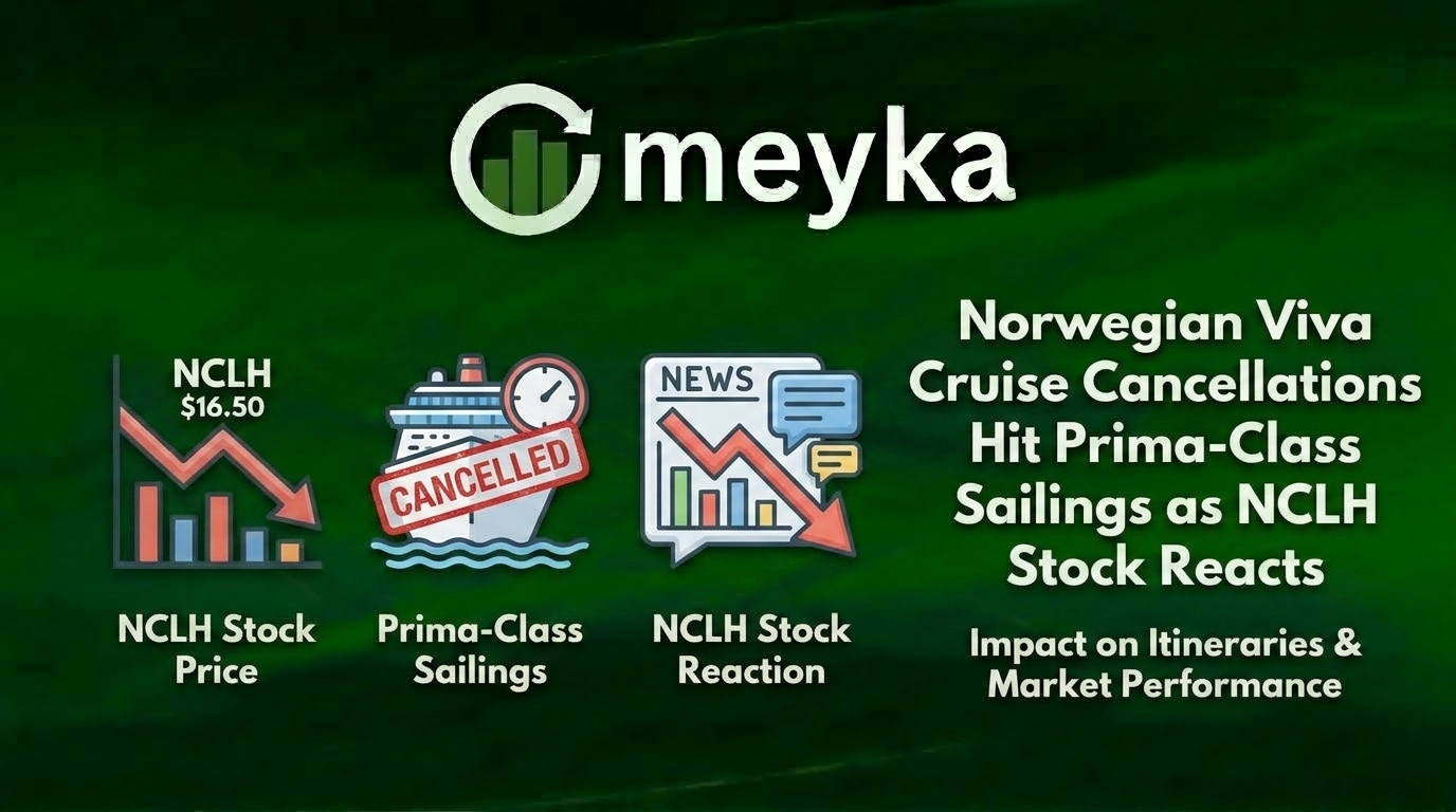 Norwegian Viva Cruise Cancellations Hit Prima-Class Sailings as NCLH Stock Reacts