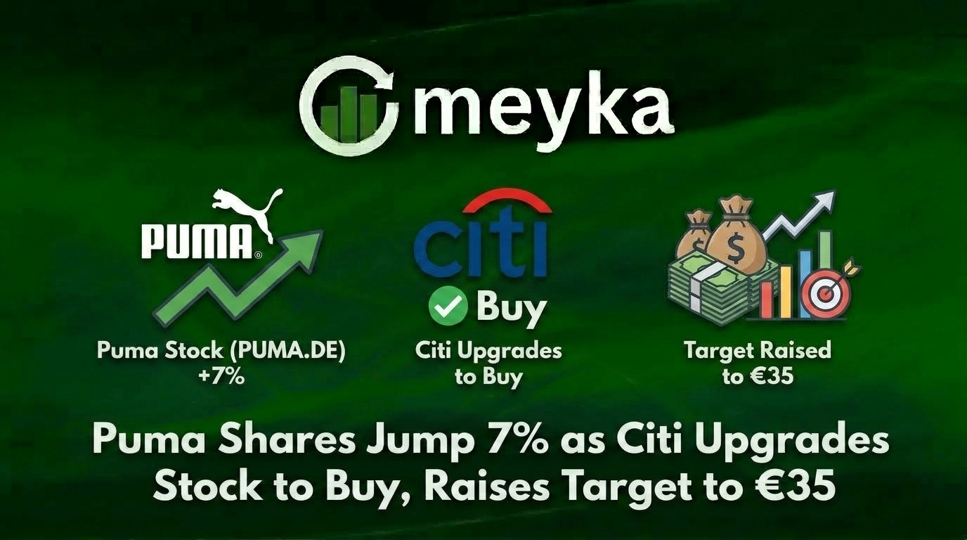 Puma Shares Jump 7% as Citi Upgrades Stock to Buy, Raises Target to €35