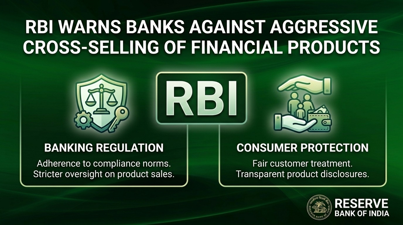 RBI Warns Banks Against Aggressive Cross-Selling of Financial Products 