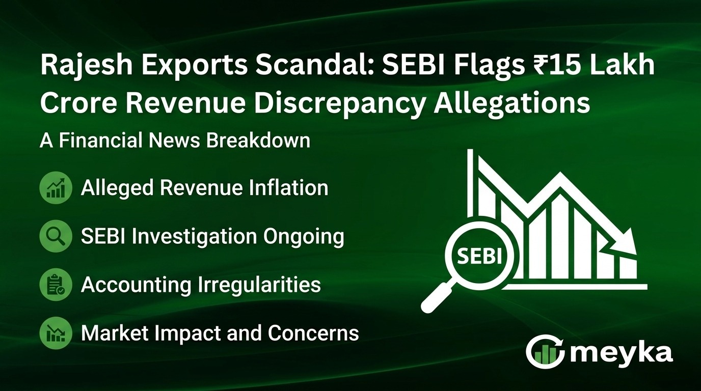Rajesh Exports Scandal: SEBI Flags ₹15 Lakh Crore Revenue Discrepancy Allegations