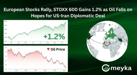 European Stocks Rally as Oil Falls Near $93 on US-Iran Diplomatic Hopes; STOXX 600 Holds Gains
