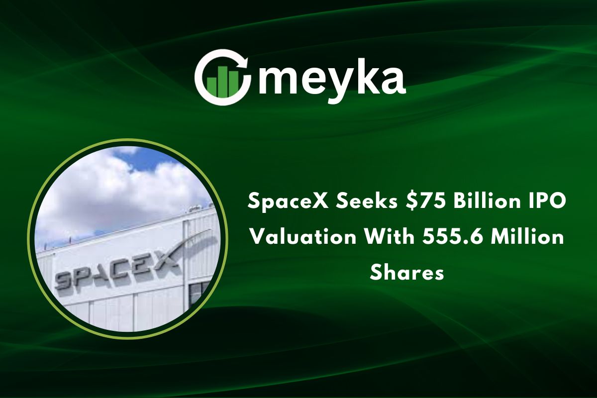 SpaceX Seeks $75 Billion IPO Valuation With 555.6 Million Shares