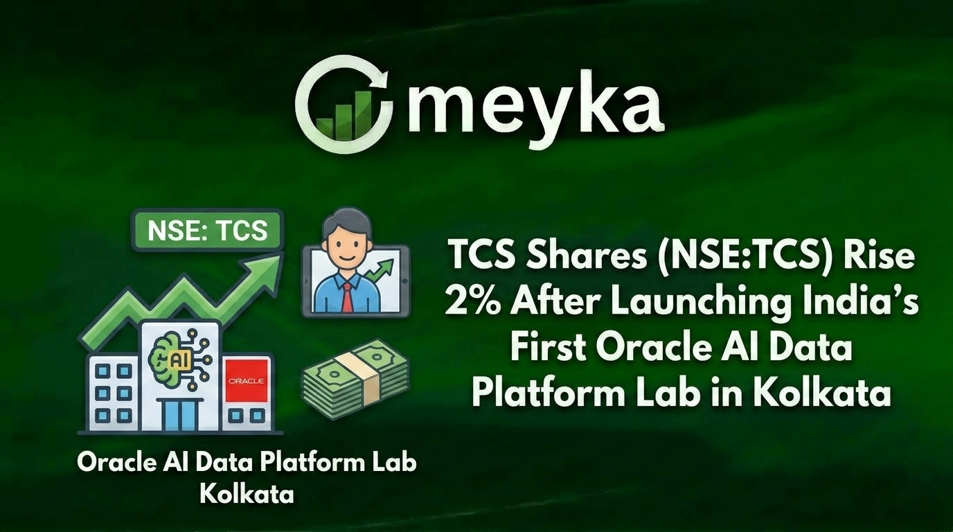 TCS Shares Rise 2% After Launching India’s First Oracle AI Data Platform Lab in Kolkata