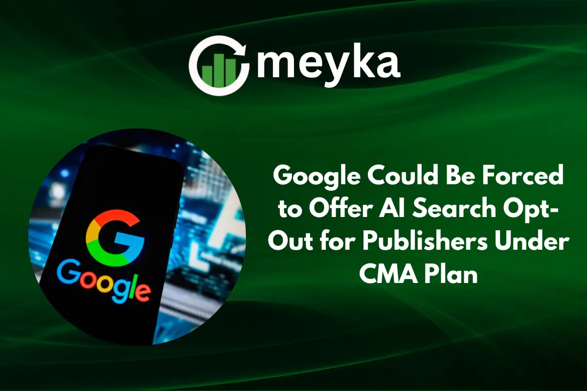 Google Could Be Forced to Offer AI Search Opt-Out for Publishers Under CMA Plan